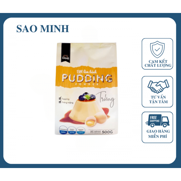 Bột Pudding Trứng DANS 500Gr